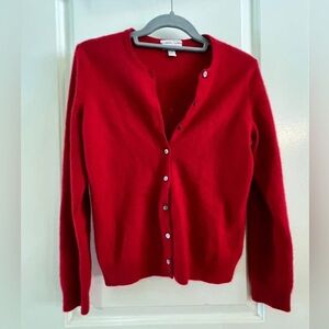 Charter Club cashmere cardigan